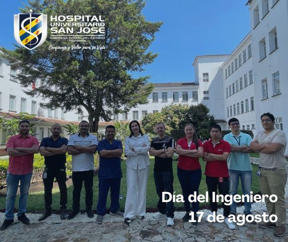 Día del Ingeniero 17 de Agosto Hospital Universitario San Jose